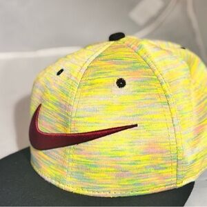 Nike Black and Multicolor Cap